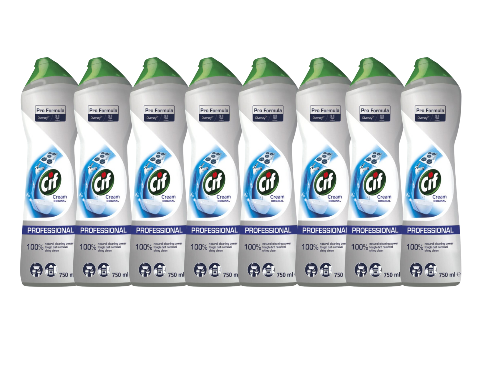 Karton x8 CIF CREAM Mleczko do czyszczenia 750ml